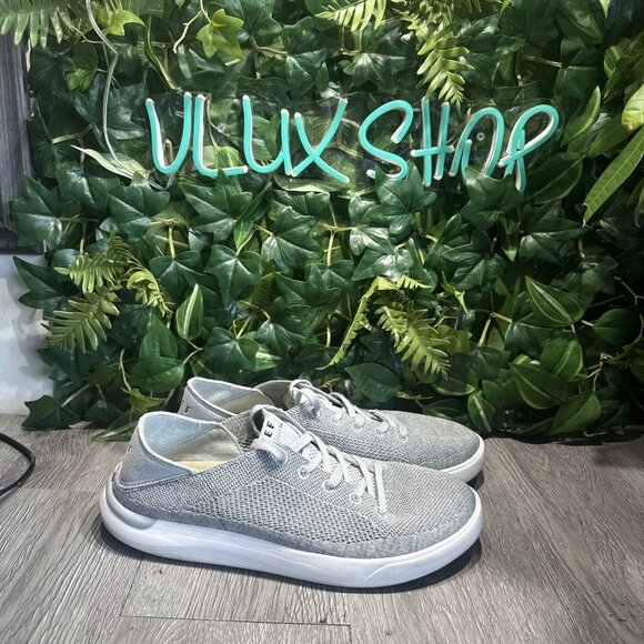 Reef Men\'s Swellsole Sneakers Size 10 Neptune Grey Knit Slip On Casual Shoes main image 5